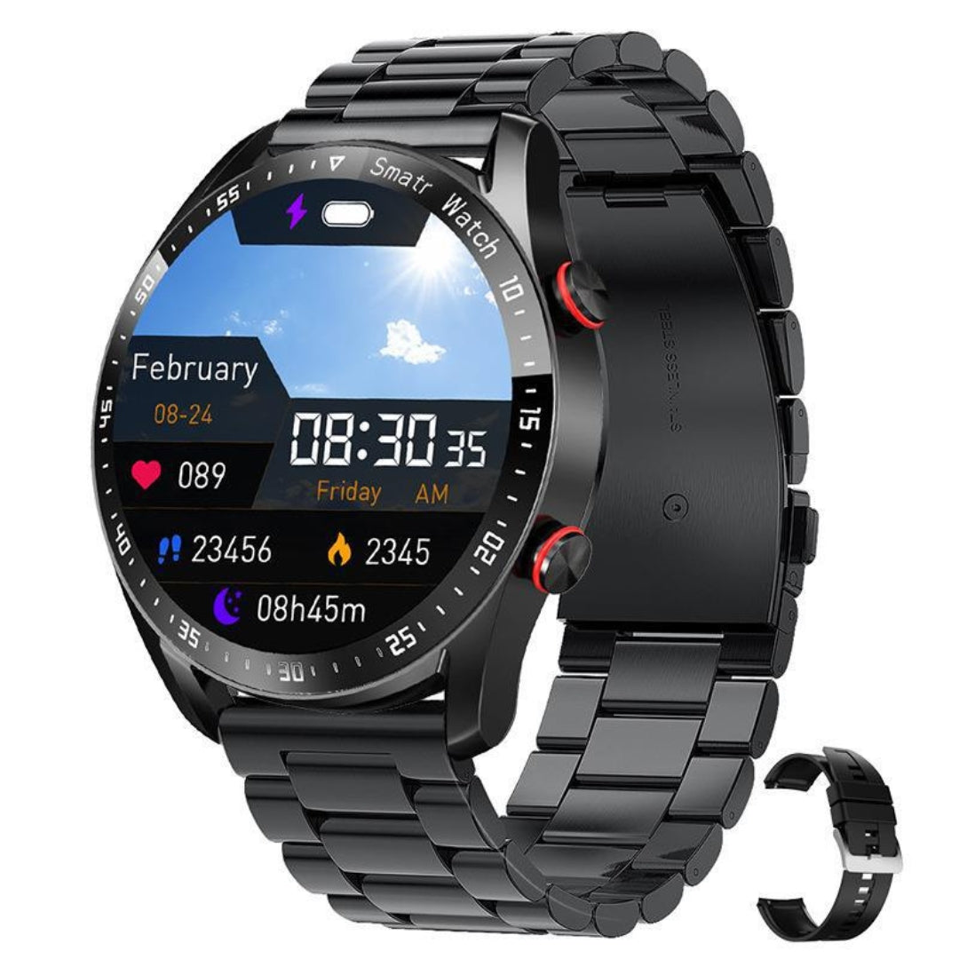 Smartwatch | 1.45" Display | IP67 | NFC Payments | Bluetooth Music | Heart Rate & Sleep Tracking