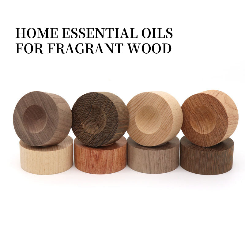 Solid Wood Aroma Diffuser | No Electricity Needed, Slow-Release Design | Long Lasting Natural Fragrance for Home &amp; Office