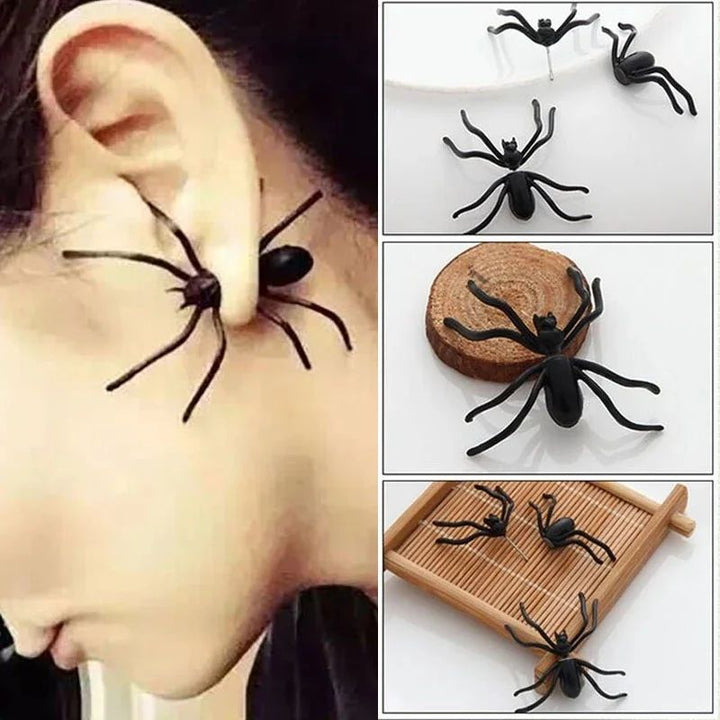 Spider Earrings | 3D Horror Design &amp; Lightweight Comfort