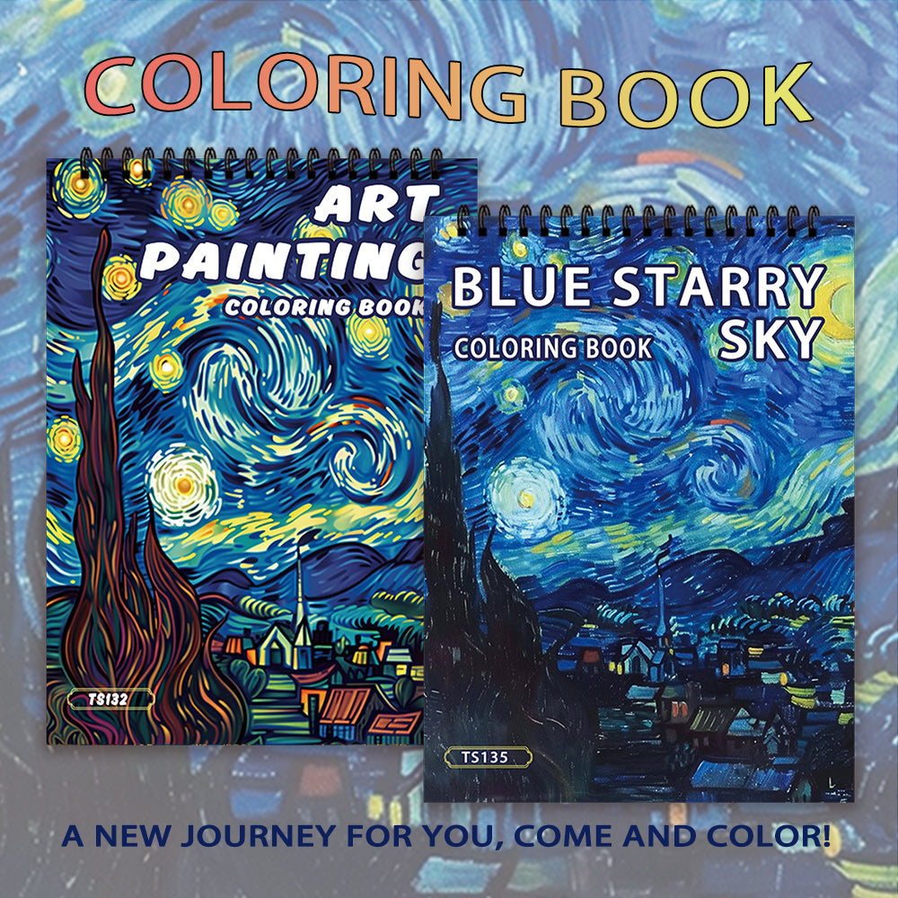 Spiral Colouring Book Adults Thick Paper with Bleed-Resistant Pages