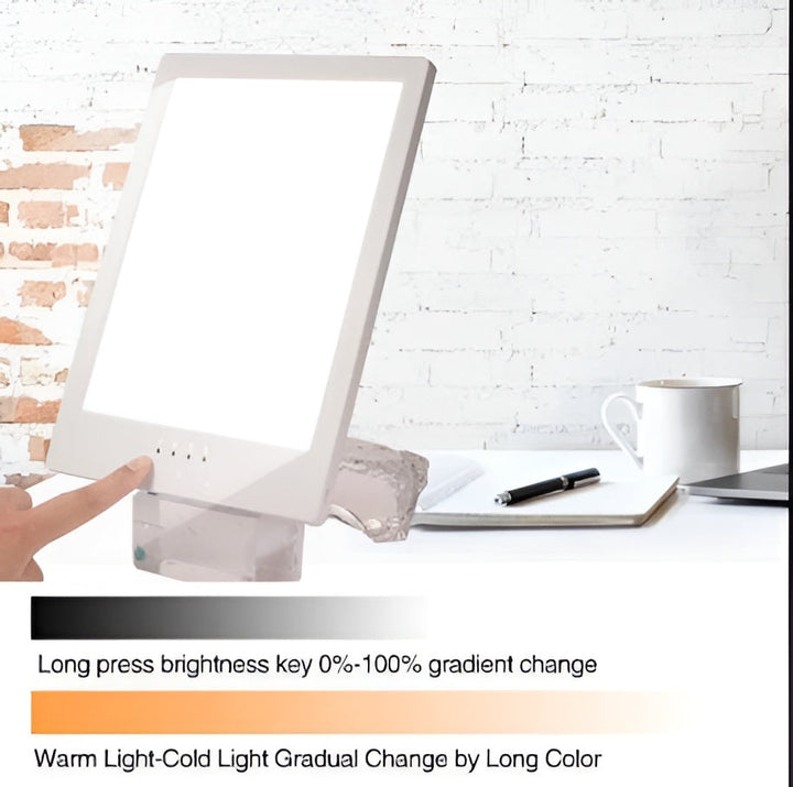 Sunlight Therapy Lamp 56 LED Dimmable Sleep Timer USB
