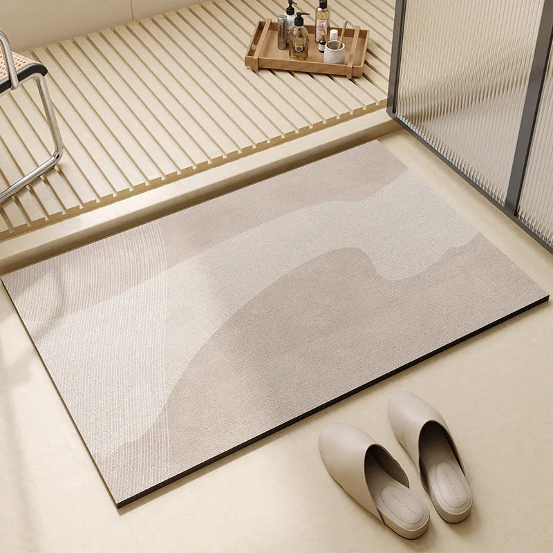 Super Absorbent Bath Mat | Woven Face, Low Flat Profile