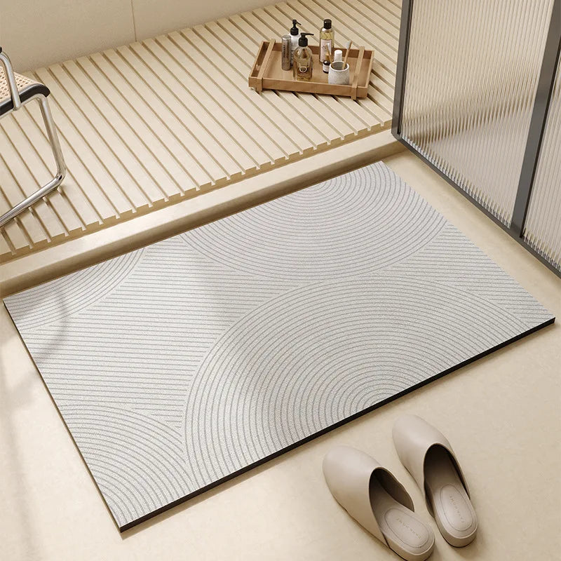 Super Absorbent Bath Mat | Woven Face, Low Flat Profile