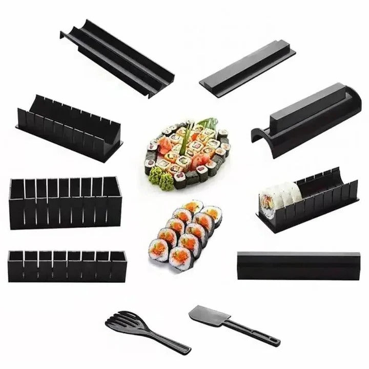 Sushi Making Kit Non-Stick Mould Rice Paddle Spreader