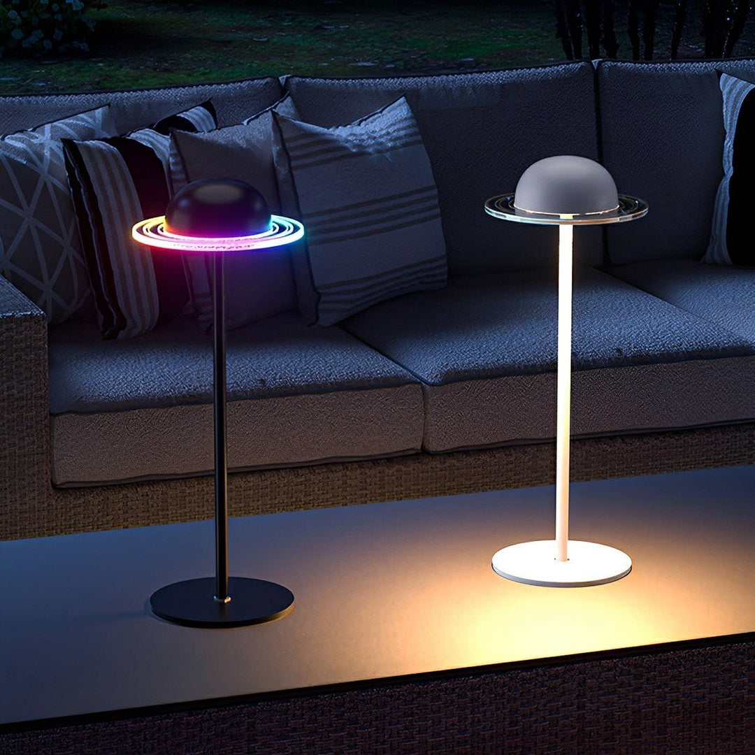Table Lamp LED | Planet Ring Design, Dimmable Glow