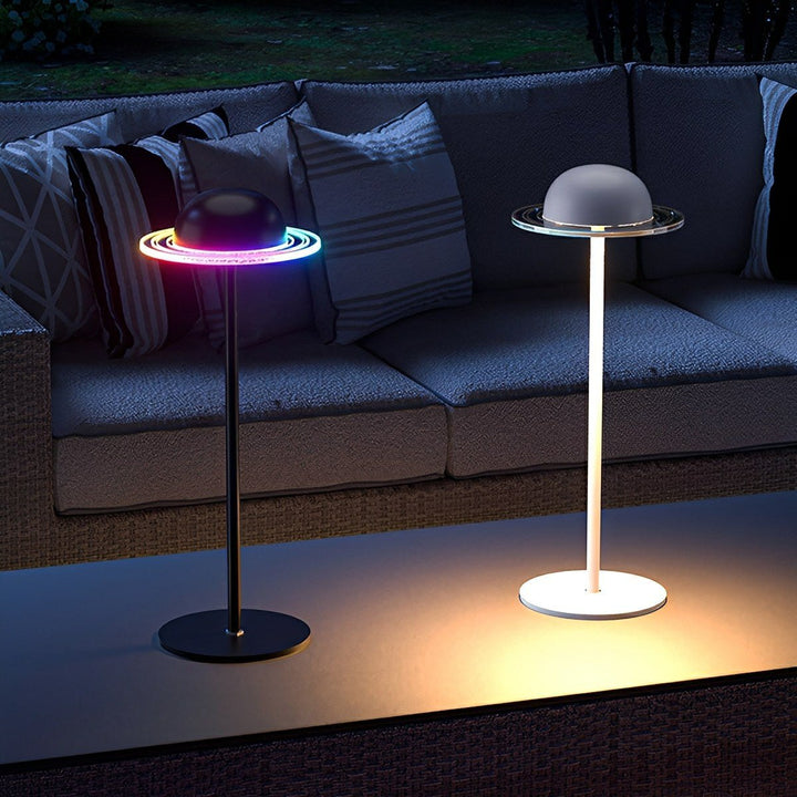 Table Lamp LED | Planet Ring Design, Dimmable Glow