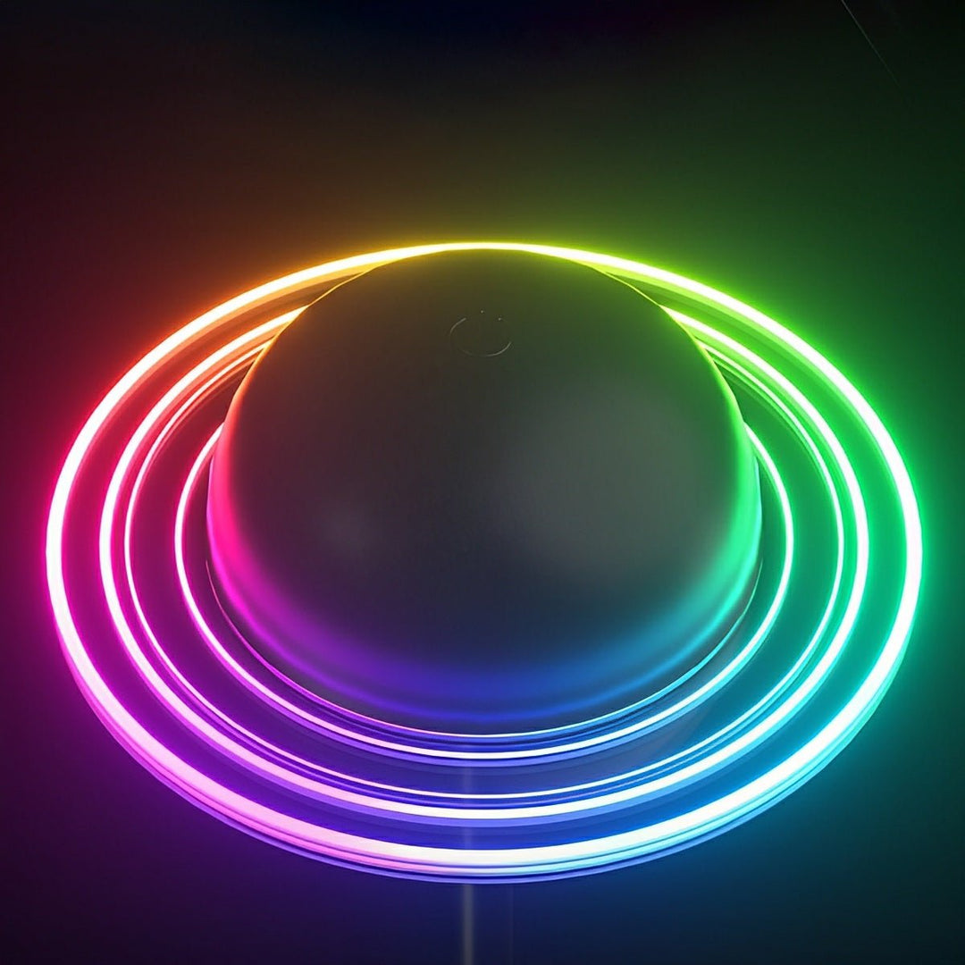 Table Lamp LED | Planet Ring Design, Dimmable Glow
