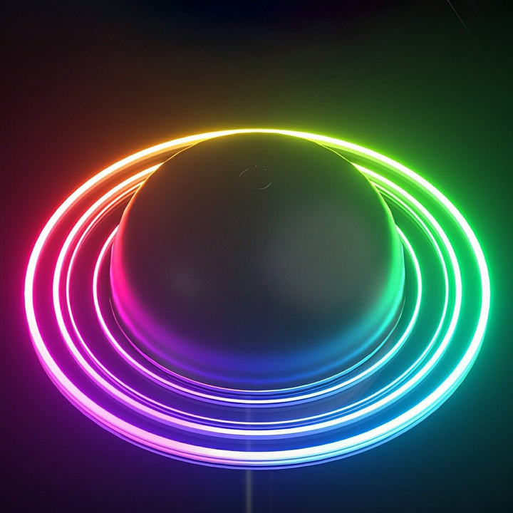 Table Lamp LED | Planet Ring Design, Dimmable Glow