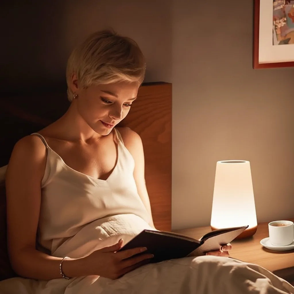 Table Lamp | Touch Control Cordless Bedside Light with Colour Modes and Timer