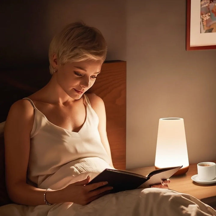 Table Lamp | Touch Control Cordless Bedside Light with Colour Modes and Timer