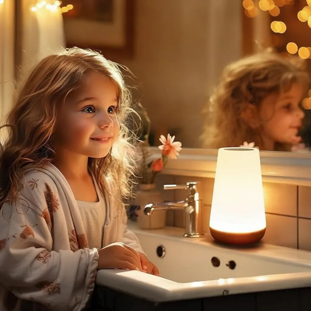 Table Lamp | Touch Control Cordless Bedside Light with Colour Modes and Timer