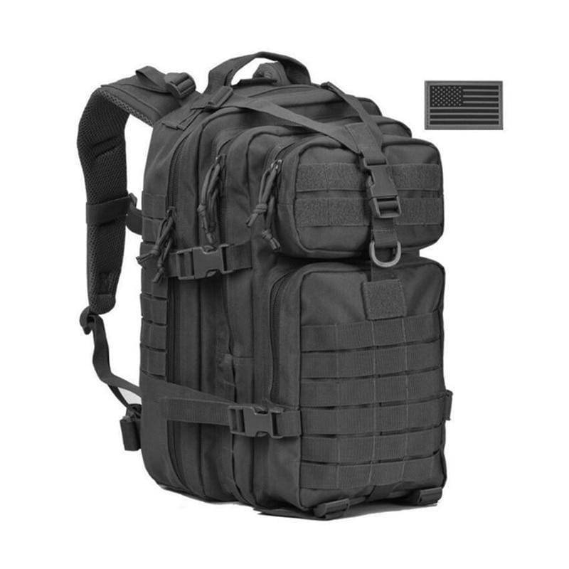 Tactical Assault Backpack 40L | Molle Webbing, Hydration Ready, Compression Straps | 600x600D Polyester Construction