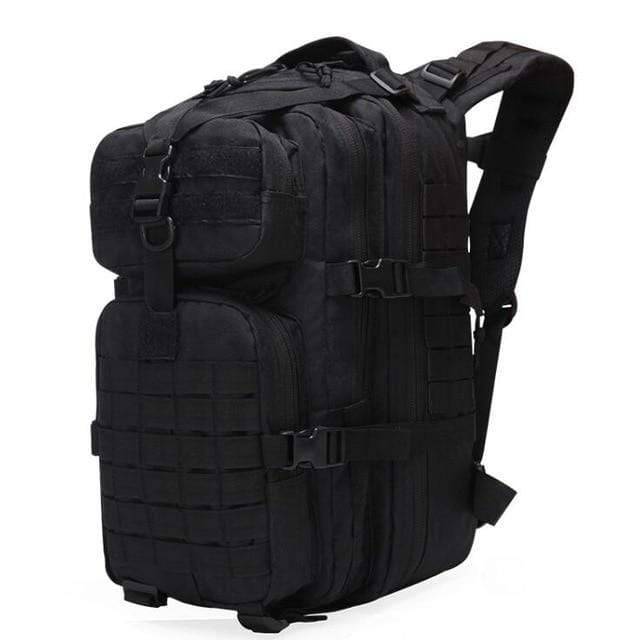 Tactical Assault Backpack 40L | Molle Webbing, Hydration Ready, Compression Straps | 600x600D Polyester Construction