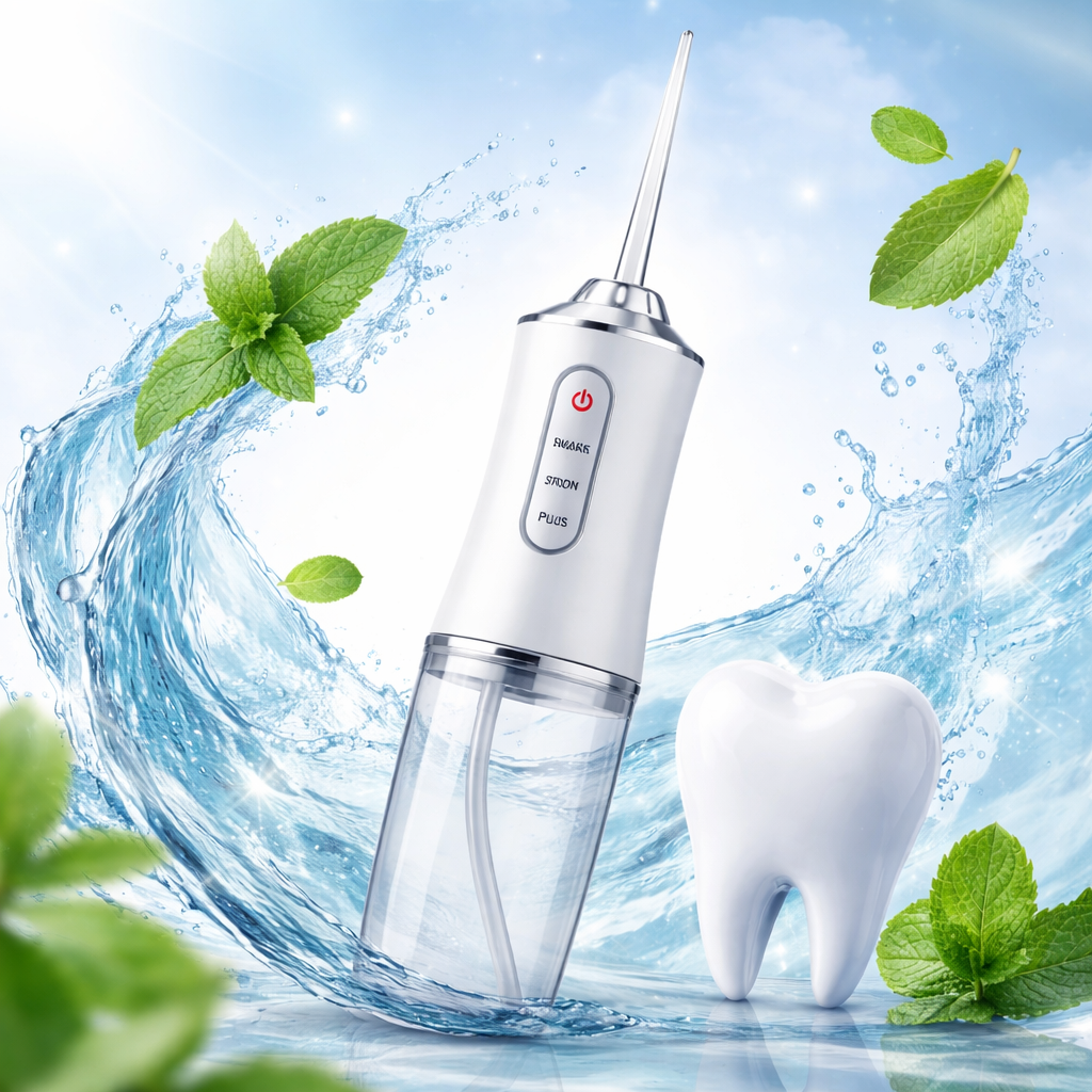 Tap Water Flosser | Adjustable Pressure Settings for Gentle to Intense Clean | Removes Plaque Between Teeth for a Fresher Smile