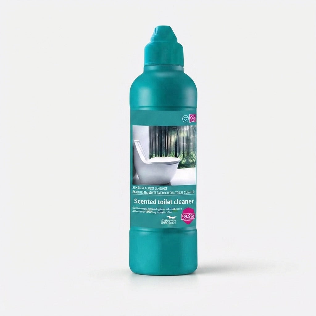 Toilet Cleaner Gel Thick Formula Forest Scent with Angled Dosing Nozzle