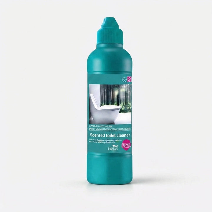 Toilet Cleaner Gel Thick Formula Forest Scent with Angled Dosing Nozzle