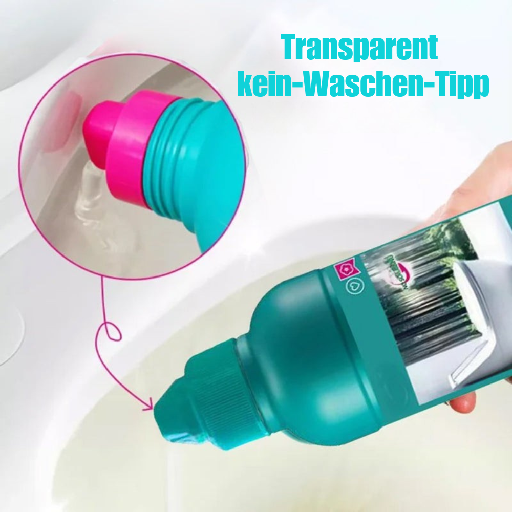 Toilet Cleaner Gel Thick Formula Forest Scent with Angled Dosing Nozzle