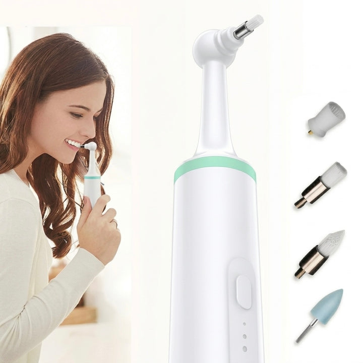Tooth Scraper &amp; Plaque Remover | Ergonomic Grip | Tartar Removal | Compact | White