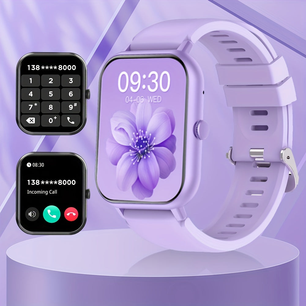 Touchscreen Smartwatch | Fitness Tracker, Sports Modes &amp; Call Function | IP68 Water Resistant, Android &amp; iPhone Compatible