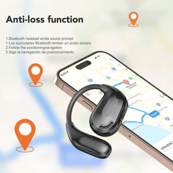 Translator Earphones Bluetooth 135 Language with 90-Hour Charging Case