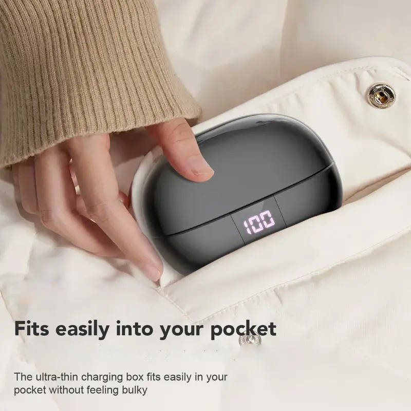 Translator Earphones Bluetooth 135 Language with 90-Hour Charging Case