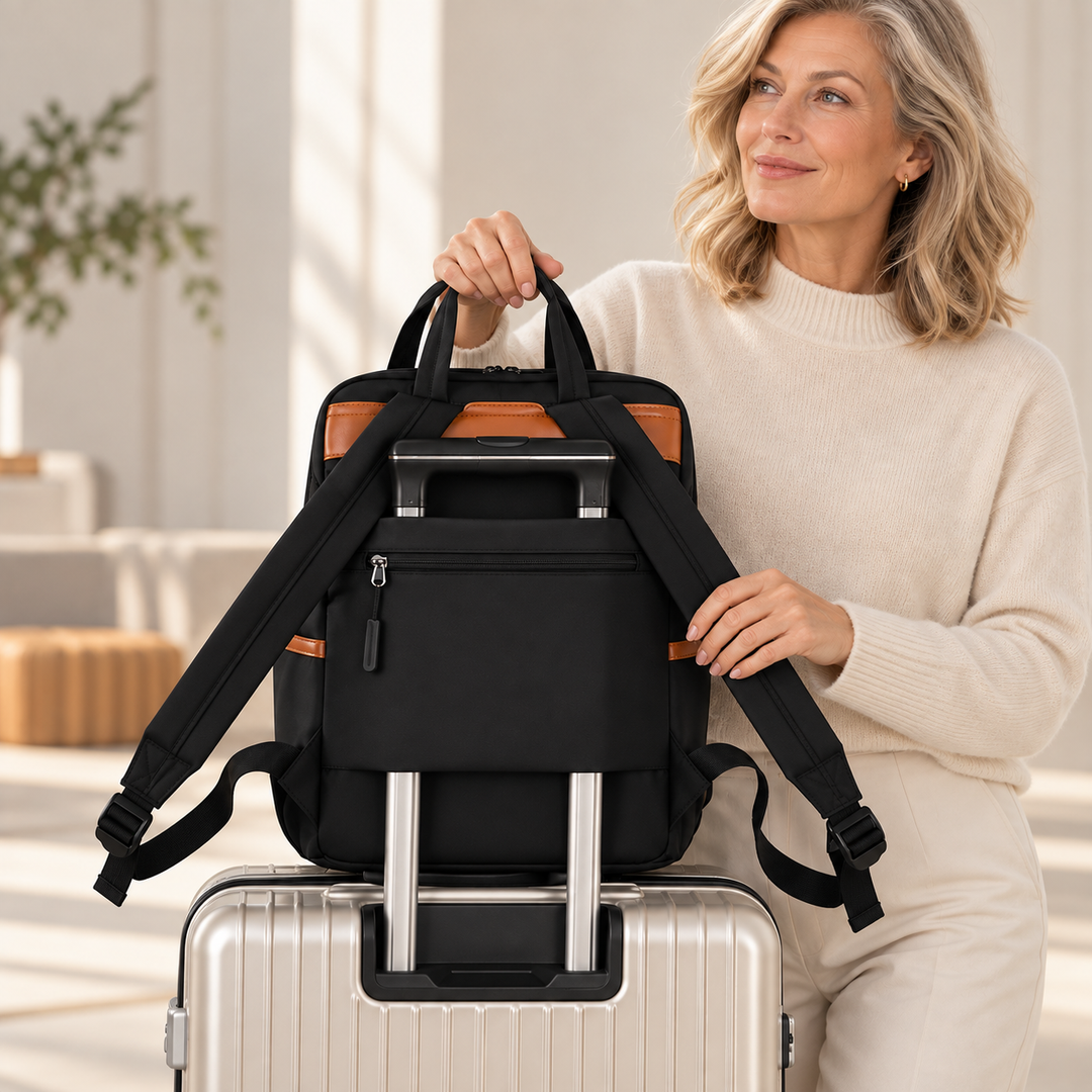 Travel Backpack Anti-Theft Water-Resistant Oxford with Hidden Zip Pocket
