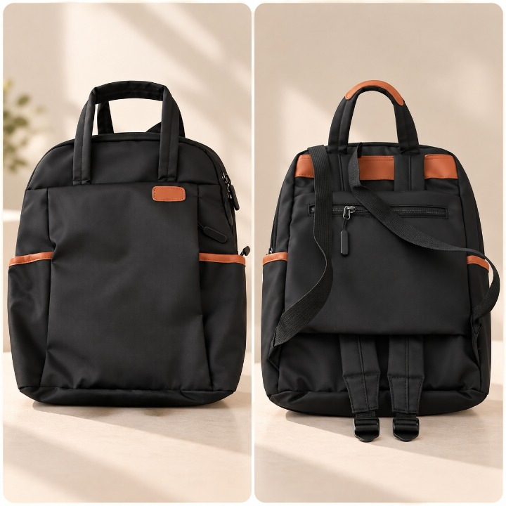 Travel Backpack Anti-Theft Water-Resistant Oxford with Hidden Zip Pocket