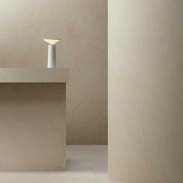 Rechargeable Table Lamp ABS | Dimmable 360° Rotating Shade | Cordless LED Light for Bedside, Reading Nooks &amp; Outdoor Use 6