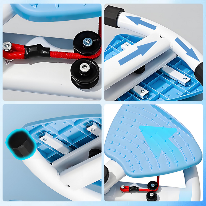 Twister Training Device | Twist Board with Resistance Cords for Home Workouts