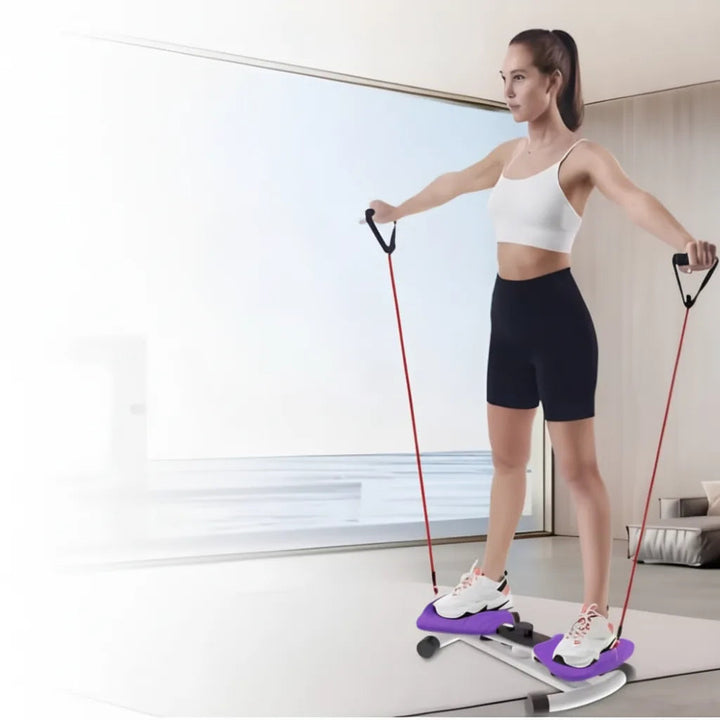 Twister Training Device | Twist Board with Resistance Cords for Home Workouts