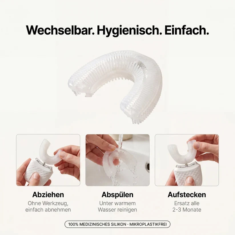U-Shaped Electric Toothbrush Rechargeable Automatic Whole-Mouth