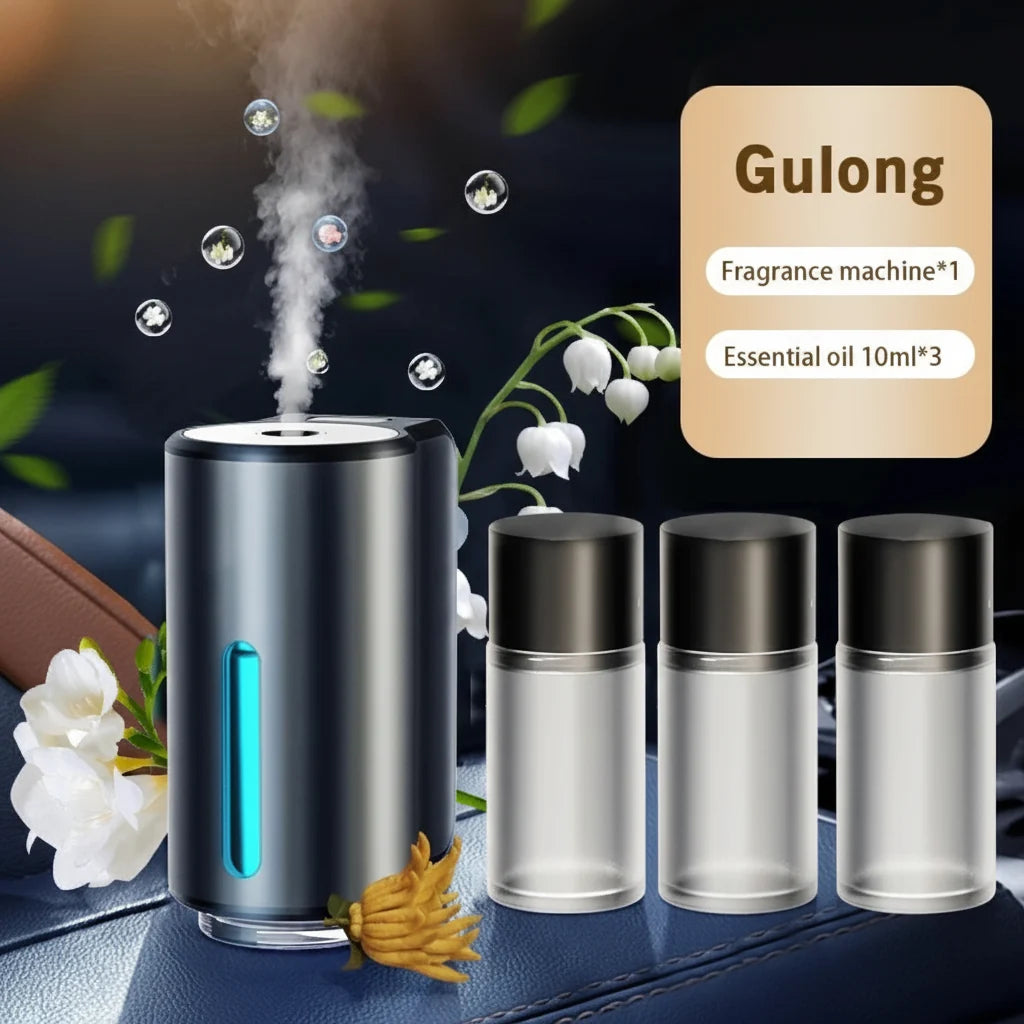 USB Powered Car Vent Clip Aromatherapy Diffuser Quiet