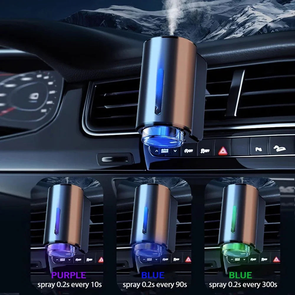 USB Powered Car Vent Clip Aromatherapy Diffuser Quiet