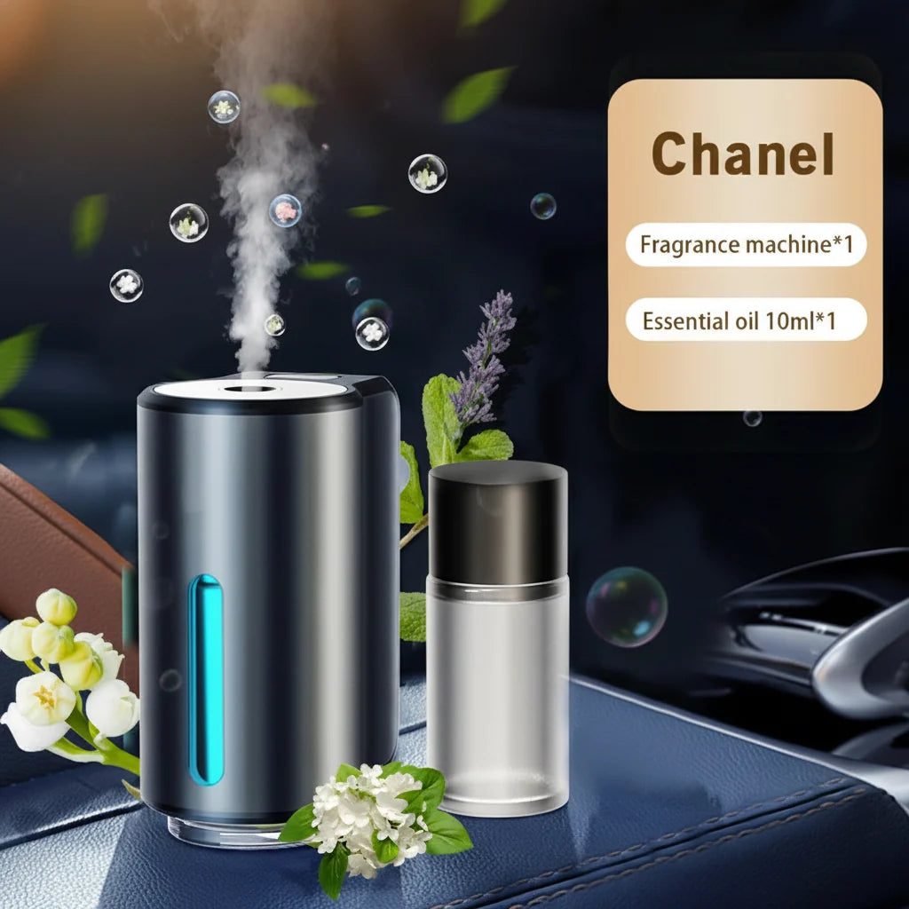 USB Powered Car Vent Clip Aromatherapy Diffuser Quiet