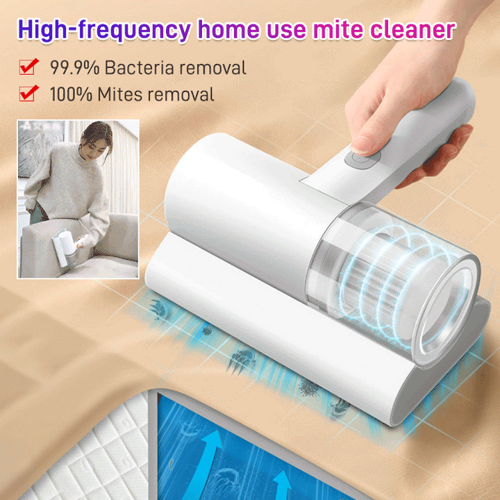 UV Mite Removal Vacuum Cleaner | HEPA Filter, Double Pulsation | Deep Cleans Mattress, Pillows &amp; Carpet