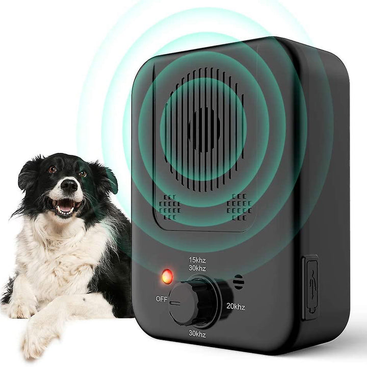 Ultrasonic Anti Bark Device | Automatic Bark Control | Outdoor &amp; Indoor | Up to 50ft Range