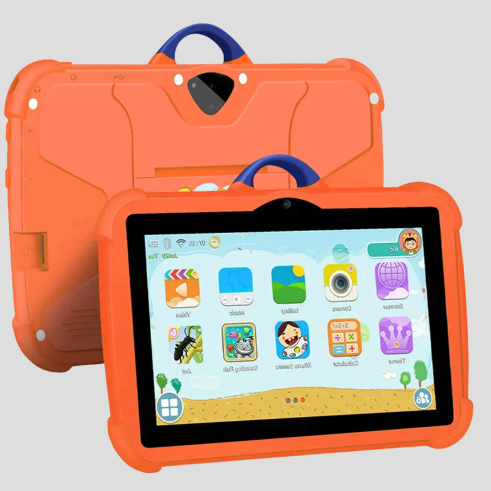 Android Tablet for Kids | Parental Controls, Dual Band Wi-Fi, IPS Display | Protective Case & Rechargeable Battery Included 2