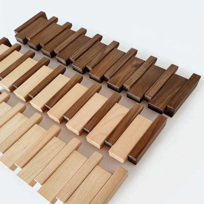 Wall Coat Rack | Fold Down Hooks, Space Saving Hallway Rail