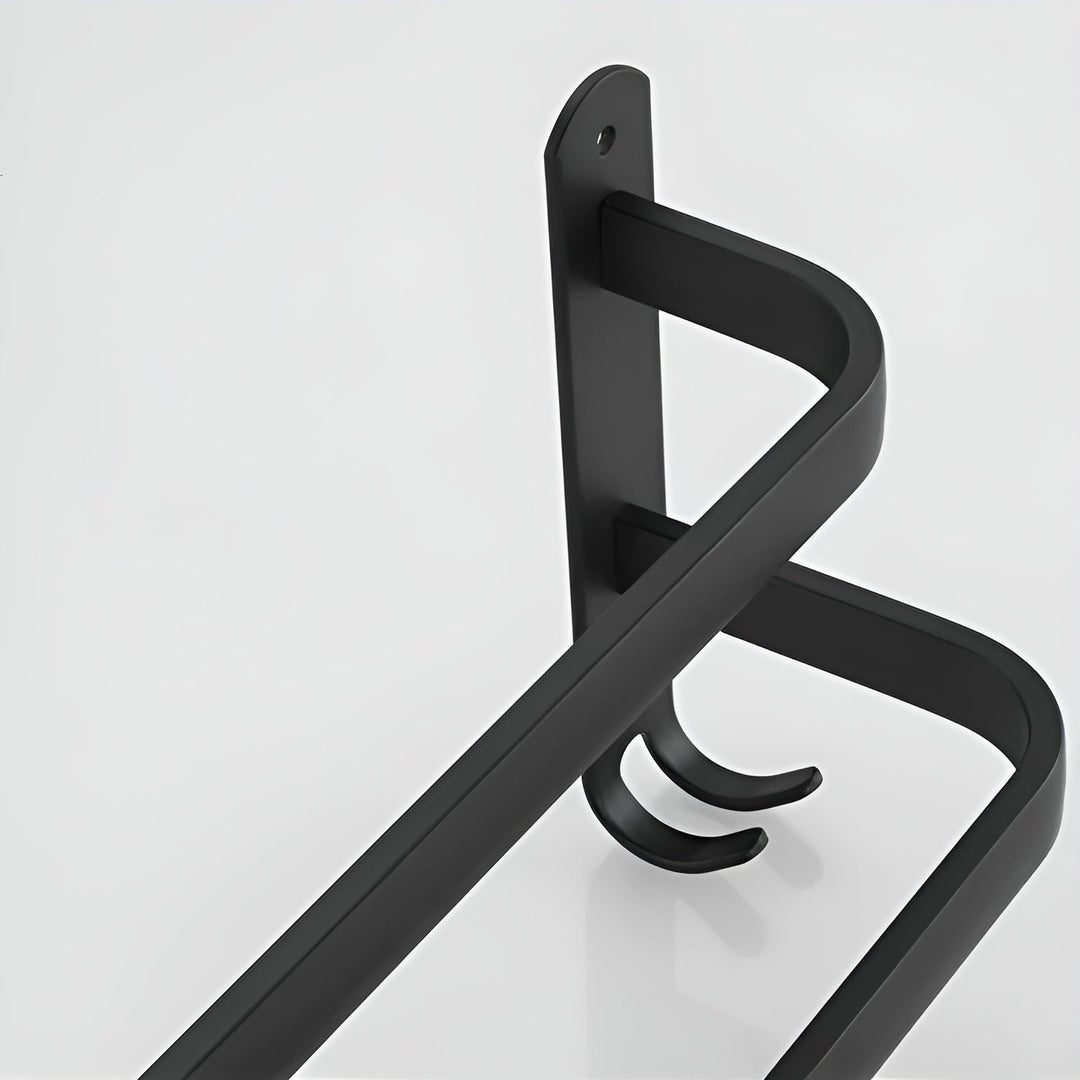 Wall-Mounted Aluminium Towel Rack | 2 or 3 Bar Options | Rust-Resistant | Space-Saving Design