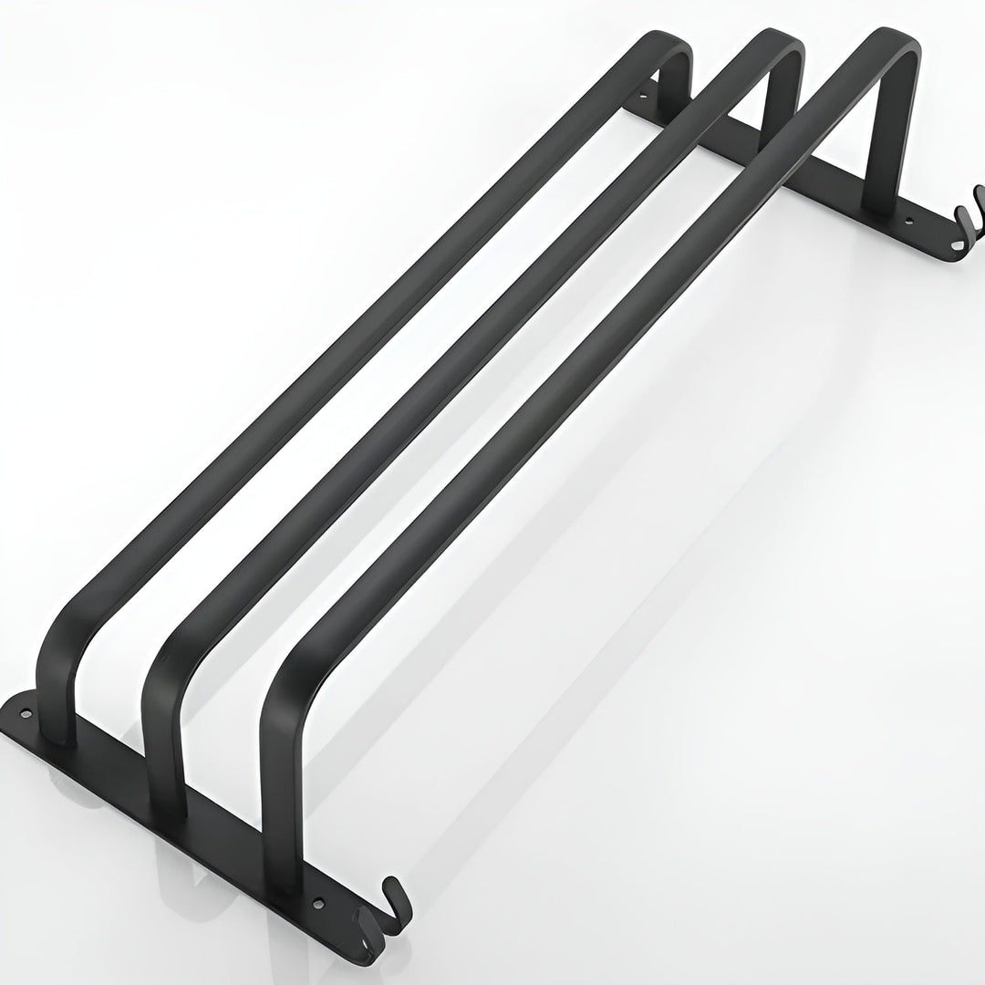 Wall-Mounted Aluminium Towel Rack | 2 or 3 Bar Options | Rust-Resistant | Space-Saving Design
