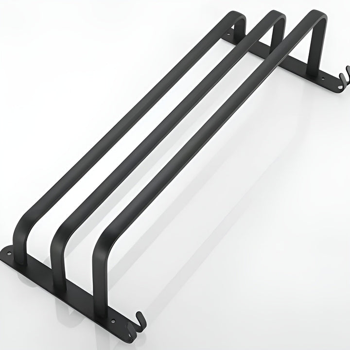 Wall-Mounted Aluminium Towel Rack | 2 or 3 Bar Options | Rust-Resistant | Space-Saving Design