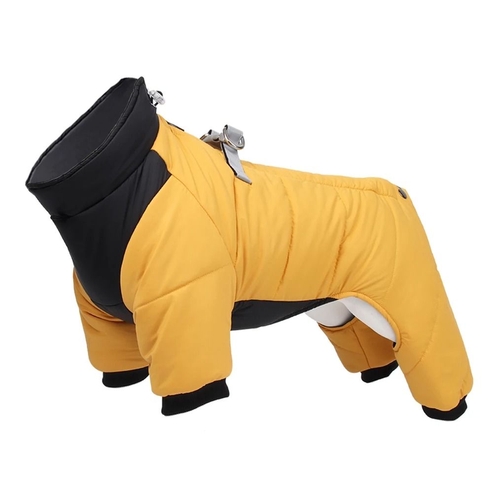 Waterproof Dog Jacket for Winter | Adjustable Fit with Insulated Lining | Windproof Shell for Small and Medium Breeds