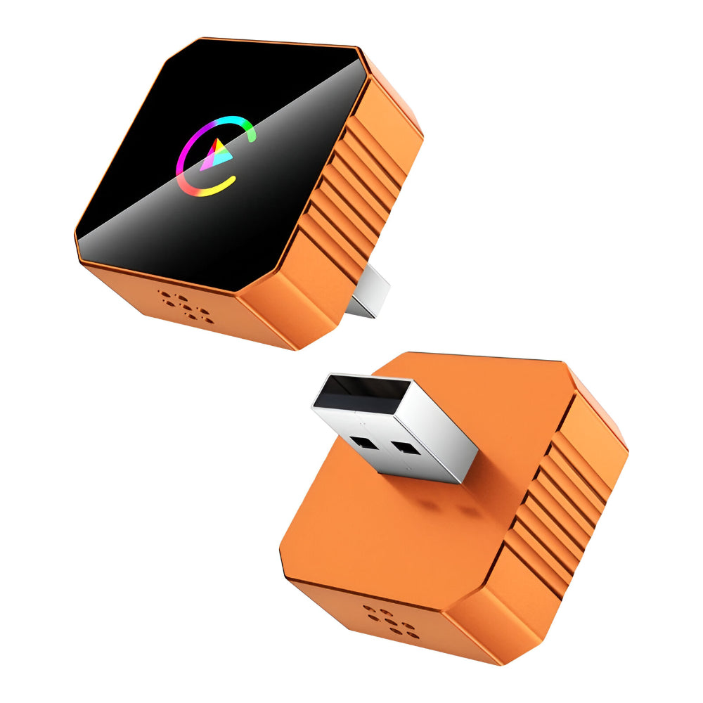 Wireless CarPlay Adapter Mini USB | Dual Band 2.4GHz/5GHz Signal | Converts Wired CarPlay to Wireless Instantly