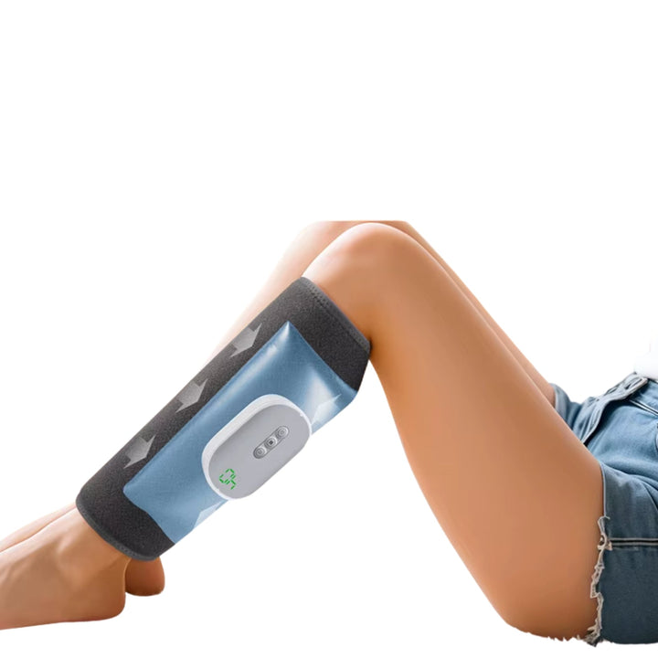 Wireless Leg Massager | Air Compression | 4 Modes &amp; 8 Intensity Levels | Heat | Cordless