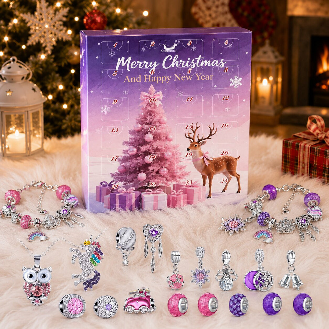 Women's Advent Calendar | DIY Charm Bracelet & 24 Day Countdown