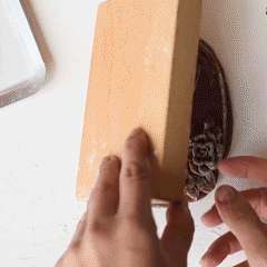 Wooden Baking Mold 6-14 cm | Hand-Carved Christmas &amp; Animal Motifs | Non-Stick Wood Cookie Stamp for Professional Bakes