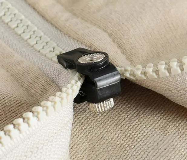 Zipper Replacement Clips Tool-Free Metal Plastic with Universal Fit