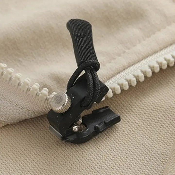 Zipper Replacement Clips Tool-Free Metal Plastic with Universal Fit