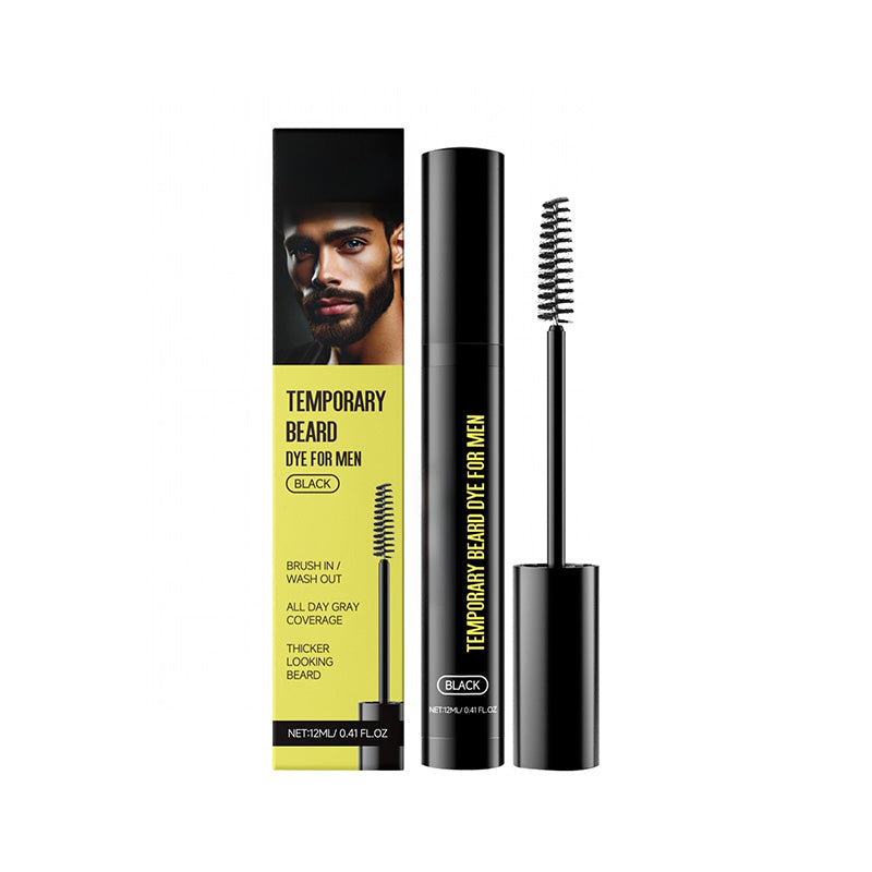 Mens Beard Eyebrow Colour Enhancer Grey Coverage Gel 12 ml 9