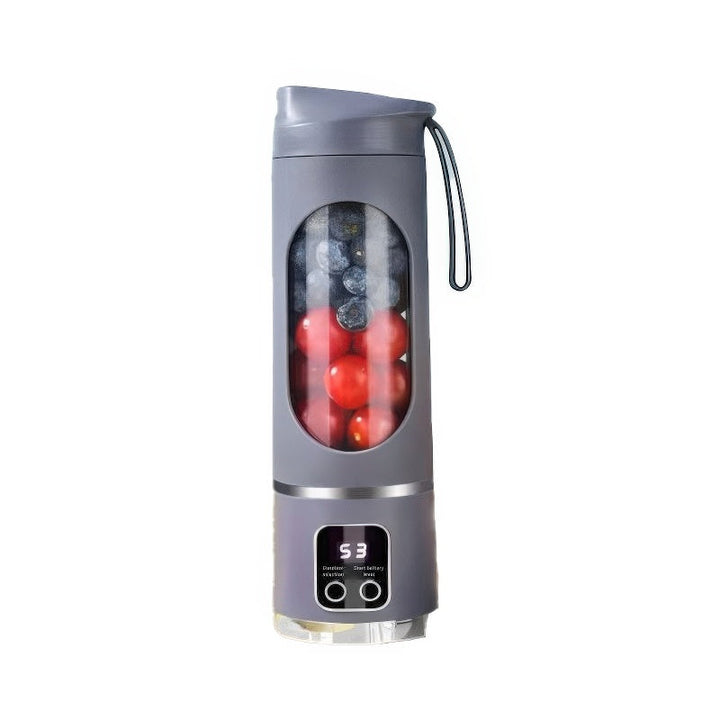 Portable Blender for Smoothies | 8-Blade All-Copper Motor | USB Rechargeable 1500mAh Battery, 450ml Cordless Blender Bottle 9